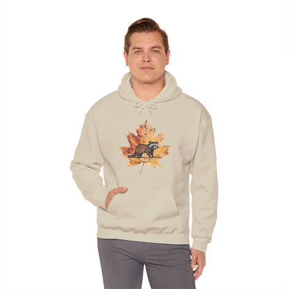 Raccoon Design Hoodie - Unisex Heavy Blend™ Hooded Sweatshirt