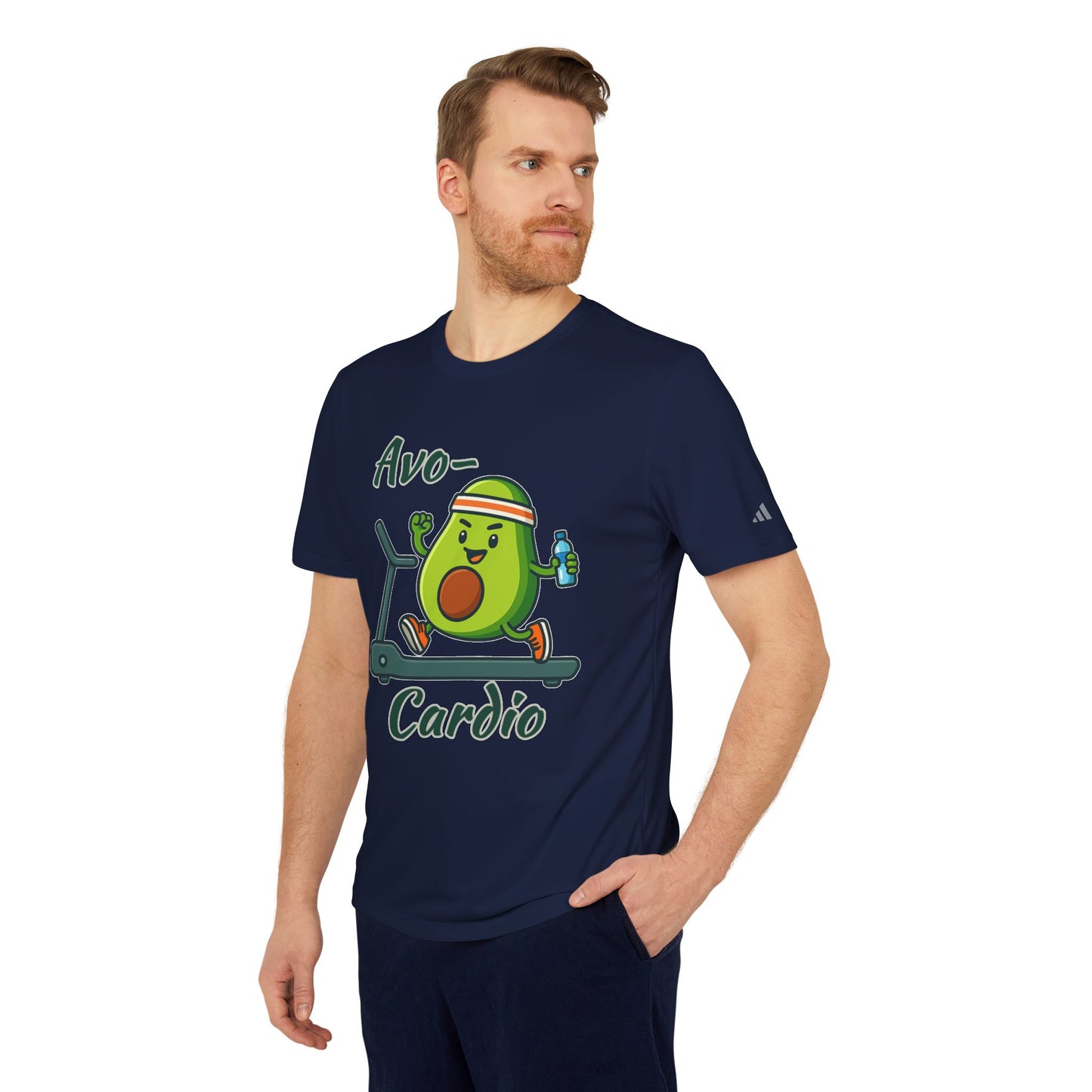Adidas® Funny Avocado Cardio Workout Tee (Unisex)