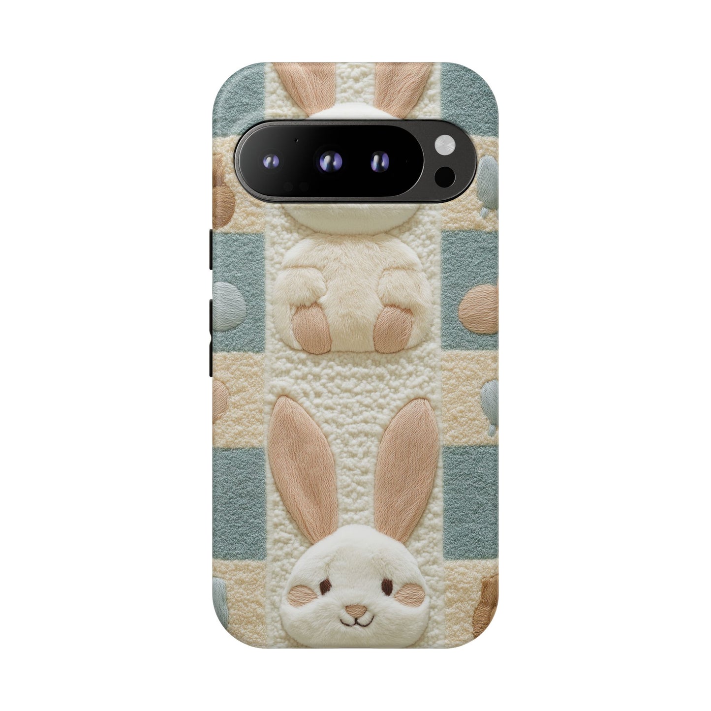 Adorable Rabbits Phone Case – Cute & Durable Protection - iPhone, Samsung, and Google case