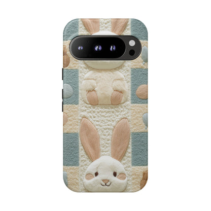 Adorable Rabbits Phone Case – Cute & Durable Protection - iPhone, Samsung, and Google case