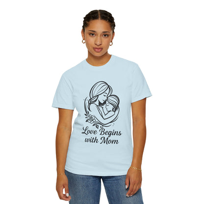 Love Begins with Mom - Gift for Mother's Day