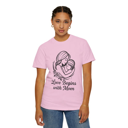 Love Begins with Mom - Gift for Mother's Day