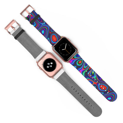 Trippy Liquid Swirl Apple Watch Band