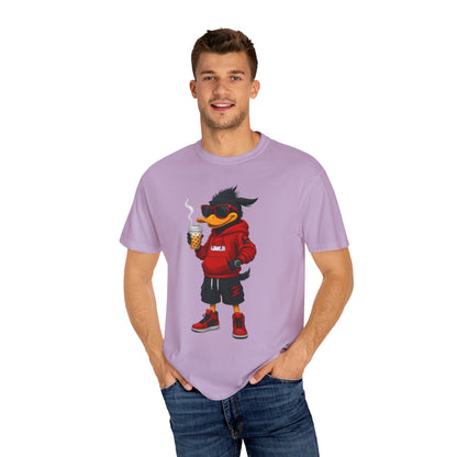 Cool Cartoon Duck Men's T-Shirt, Casual Graphic Tee, Fun Summer Shirt, Gift, Streetwear Style, Perfect for Parties