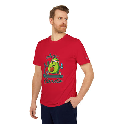 Funny Adidas Avocado Cardio T-Shirt, Unisex Workout Tee, Perfect Gift for Fitness Lovers, Gym Wear, Casual Style, Fitness Enthusiast Apparel