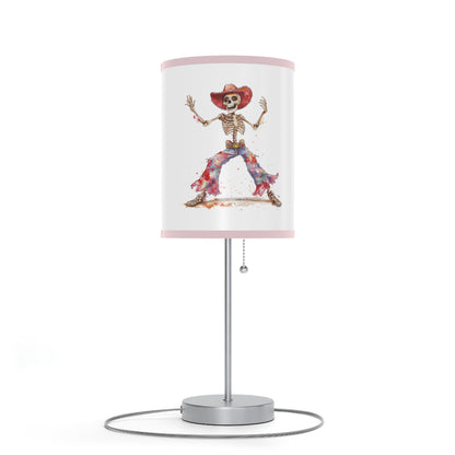 Lamp on a Stand, US|CA plug - Watercolor Skeleton Lamp - Table Lamps