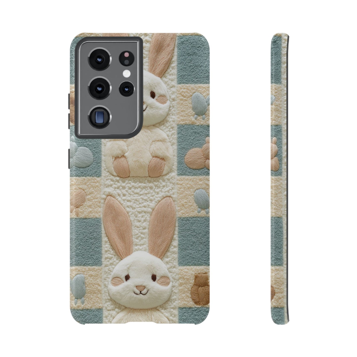 Adorable Rabbits Phone Case – Cute & Durable Protection - iPhone, Samsung, and Google case