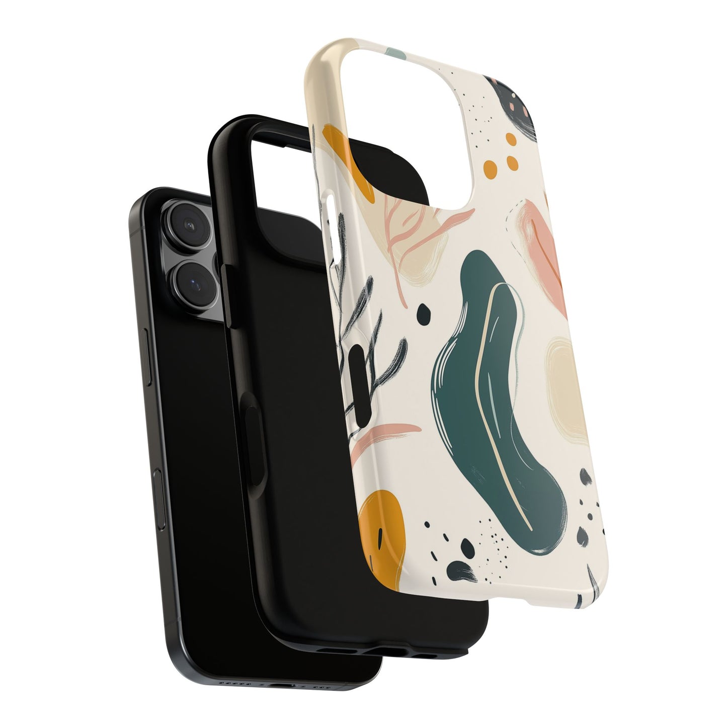 Phone Case with Abstract Art design - iPhone, Samsung, and Google case