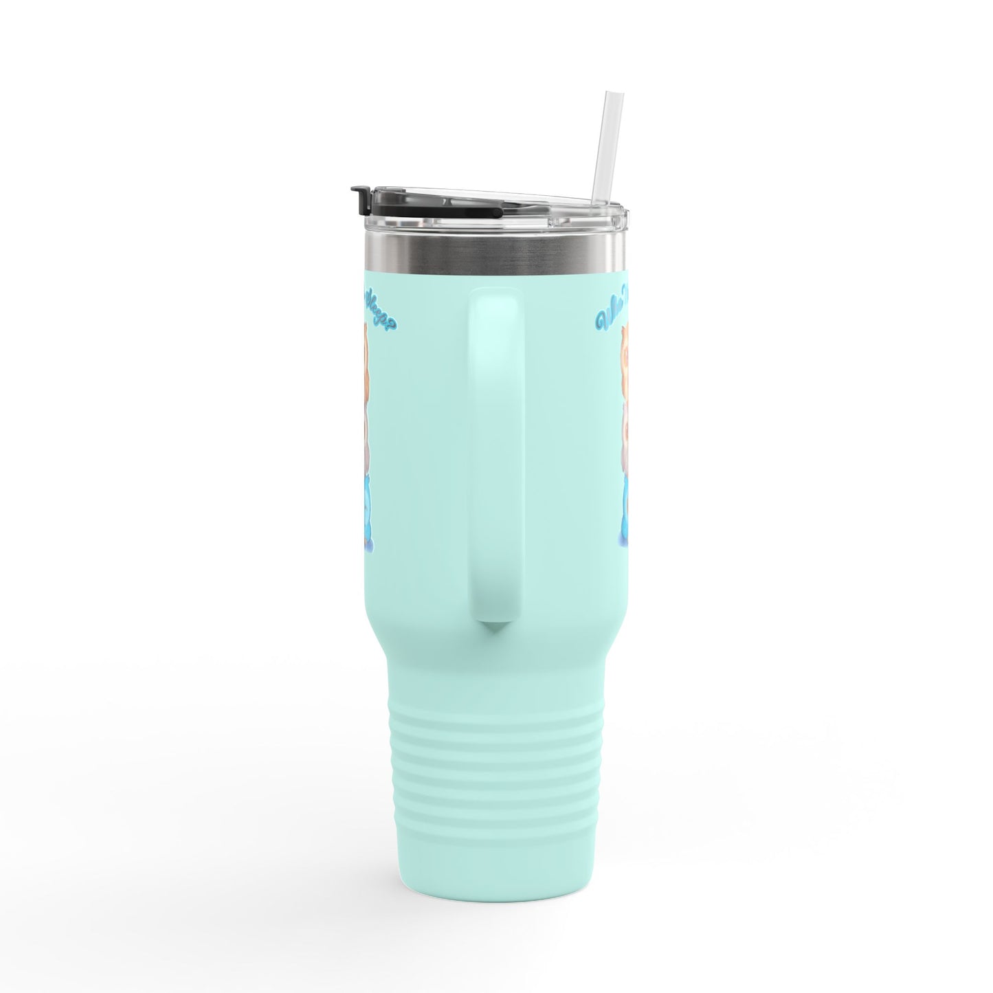 Cute Owl Insulated Travel Mug - 40oz, Perfect for Coffee Lovers