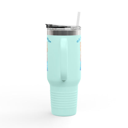 Cute Owl Insulated Travel Mug - 40oz, Perfect for Coffee Lovers