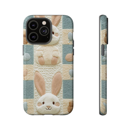 Adorable Rabbits Phone Case – Cute & Durable Protection - iPhone, Samsung, and Google case