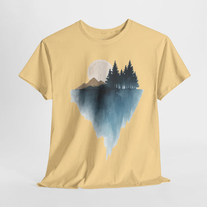 Scenic Nature Unisex Cotton Tee - Adventure Awaits