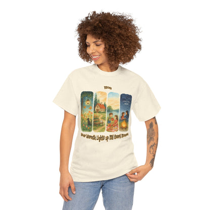 Mom Love Unisex Cotton Tee - Nostalgic & Heartwarming Gift for Mother's Day - Birthday Gift