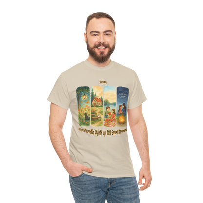 Mom Love Unisex Cotton Tee - Nostalgic & Heartwarming Gift for Mother's Day - Birthday Gift