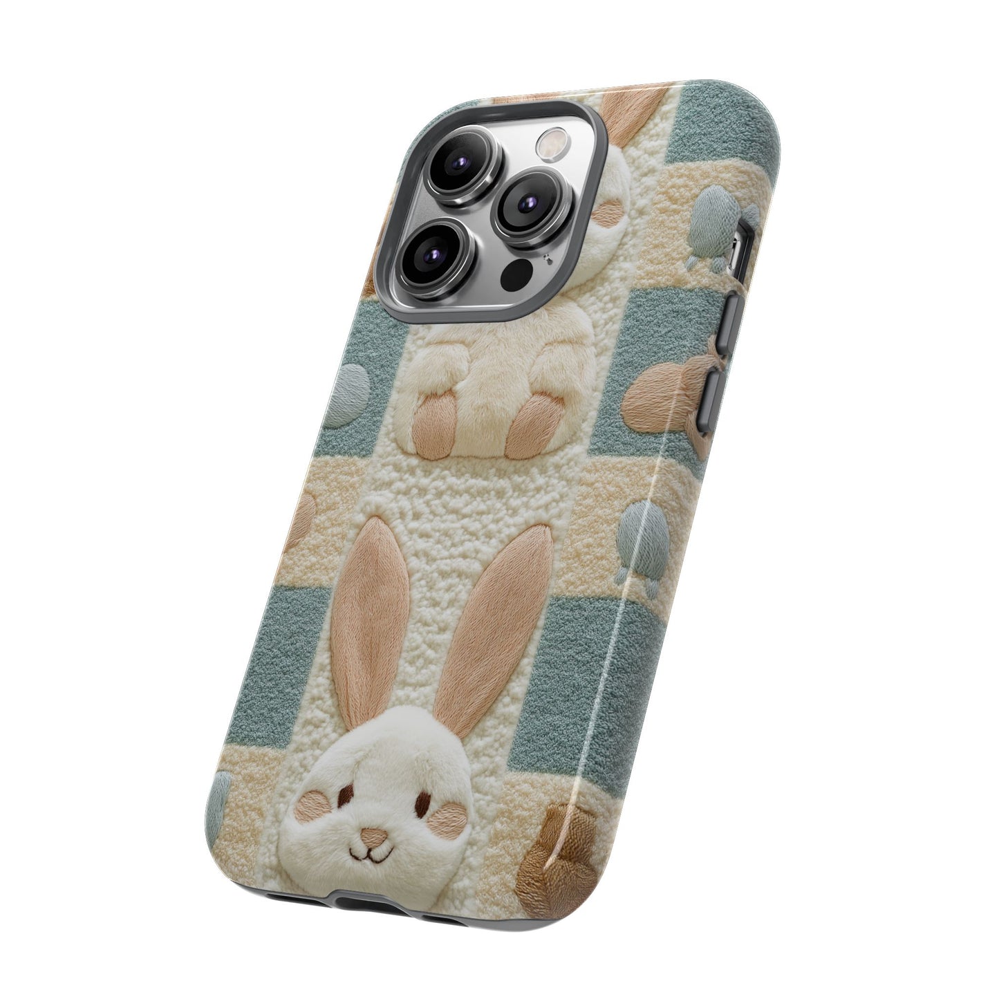 Adorable Rabbits Phone Case – Cute & Durable Protection - iPhone, Samsung, and Google case