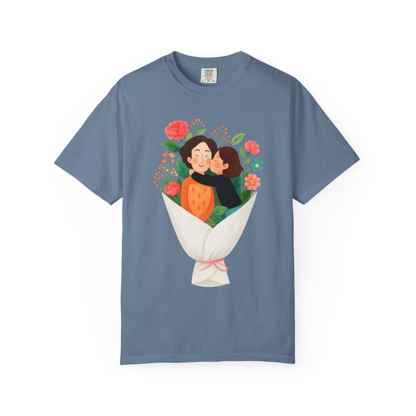 Floral Design T-Shirt - Perfect for Gift Giving and Everyday Wear - Mother's Day Gift - Birthday Gift
