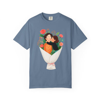 Floral Design T-Shirt - Perfect for Gift Giving and Everyday Wear - Mother's Day Gift - Birthday Gift