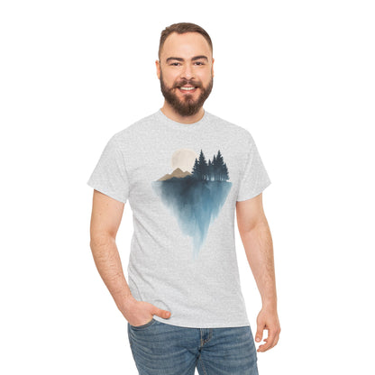 Scenic Nature Unisex Cotton Tee - Adventure Awaits