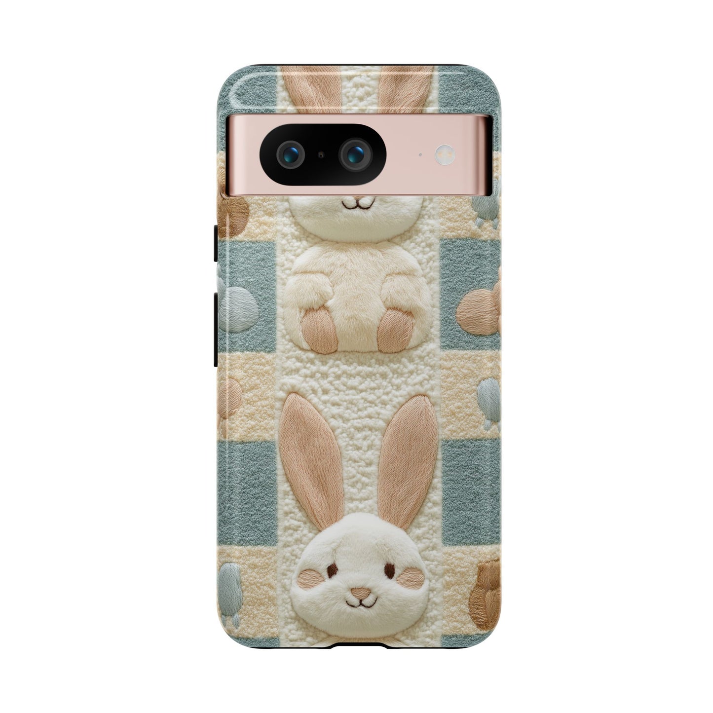 Adorable Rabbits Phone Case – Cute & Durable Protection - iPhone, Samsung, and Google case
