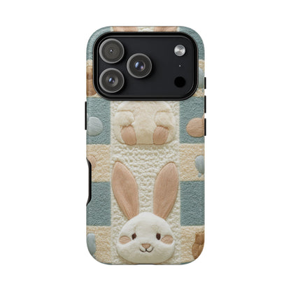 Adorable Rabbits Phone Case – Cute & Durable Protection - iPhone, Samsung, and Google case