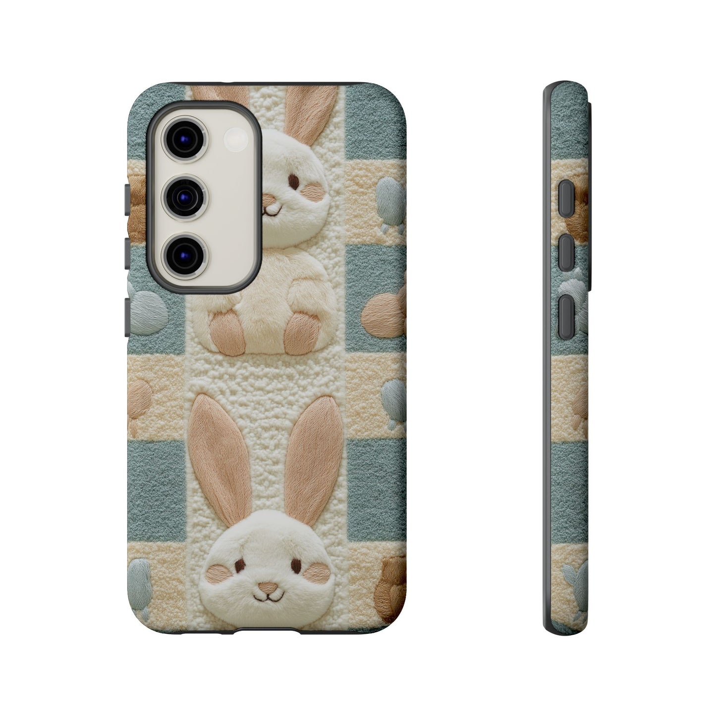 Adorable Rabbits Phone Case – Cute & Durable Protection - iPhone, Samsung, and Google case