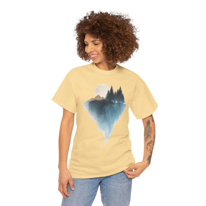 Scenic Nature Unisex Cotton Tee - Adventure Awaits