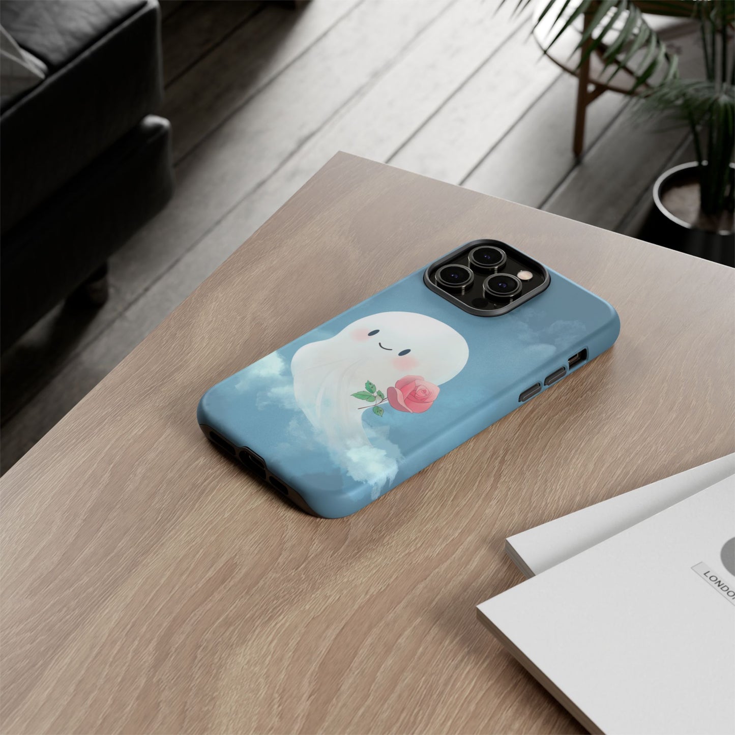 Cute Ghost Phone Case - iPhone, Samsung, and Google case