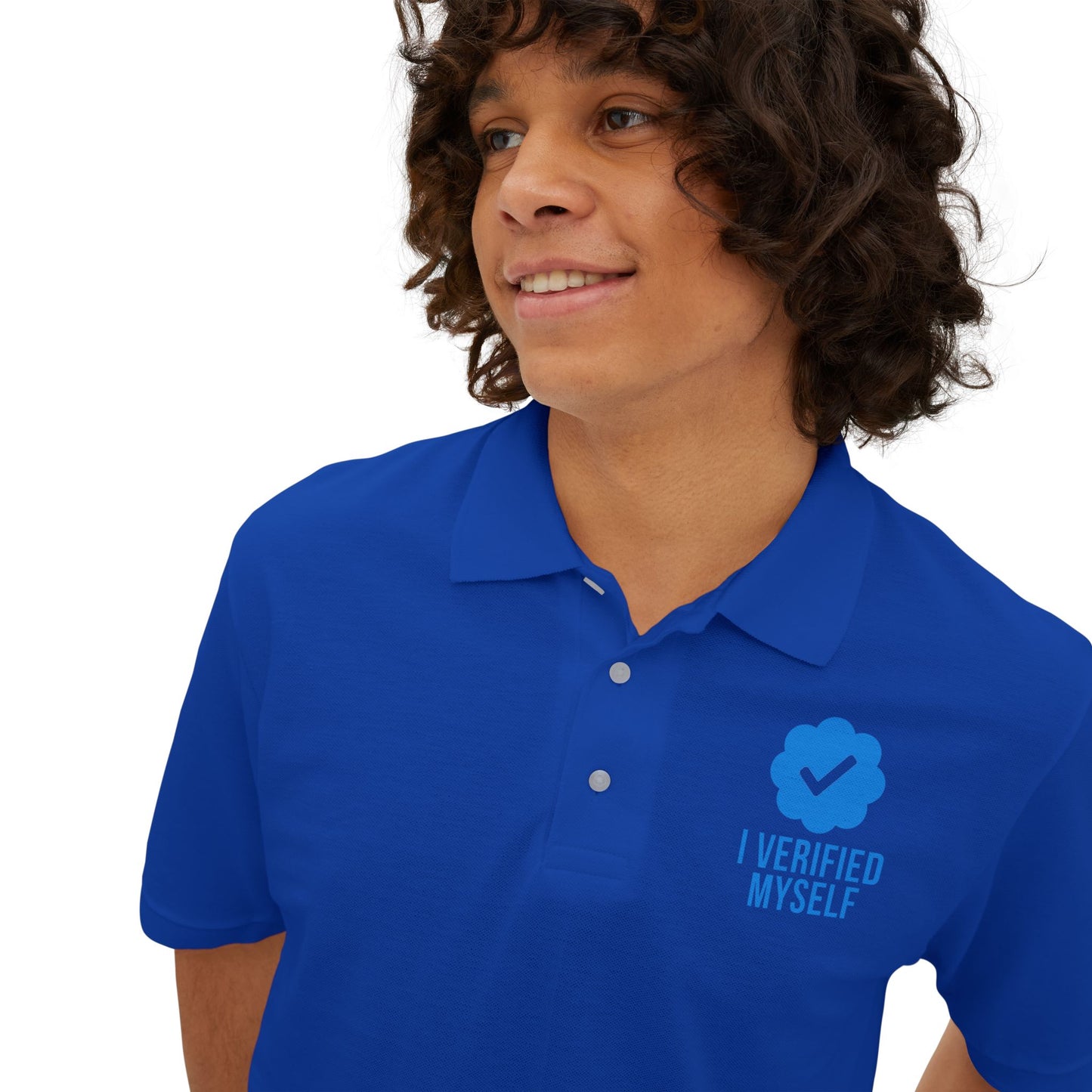 Statement Men's Polo - Casual Style, Everyday Wear, Gift for Him, Weekend Outings, Father's Day Gift