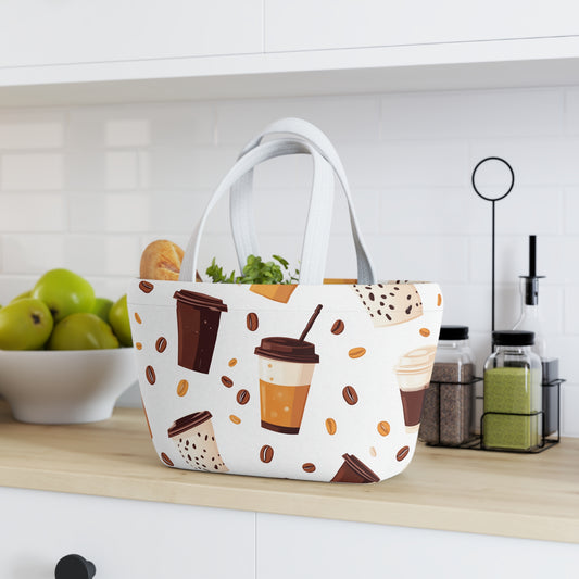 Lunch Bag with Cups Design