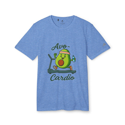 Funny Adidas Avocado Cardio T-Shirt, Unisex Workout Tee, Perfect Gift for Fitness Lovers, Gym Wear, Casual Style, Fitness Enthusiast Apparel