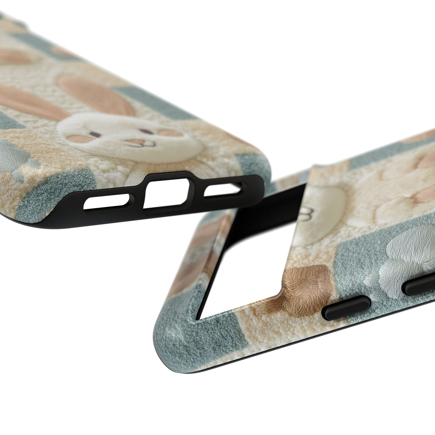 Adorable Rabbits Phone Case – Cute & Durable Protection - iPhone, Samsung, and Google case