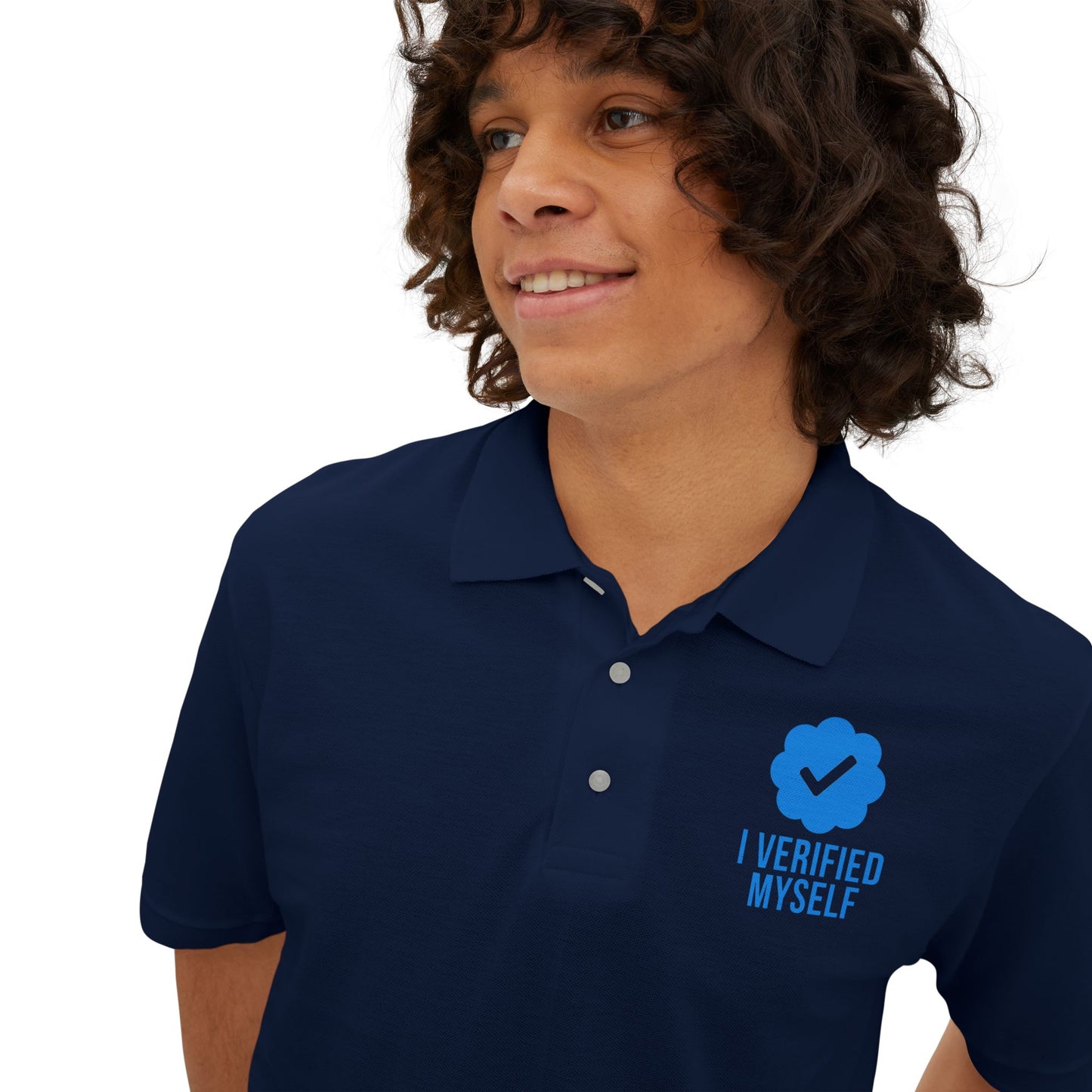 Statement Men's Polo - Casual Style, Everyday Wear, Gift for Him, Weekend Outings, Father's Day Gift