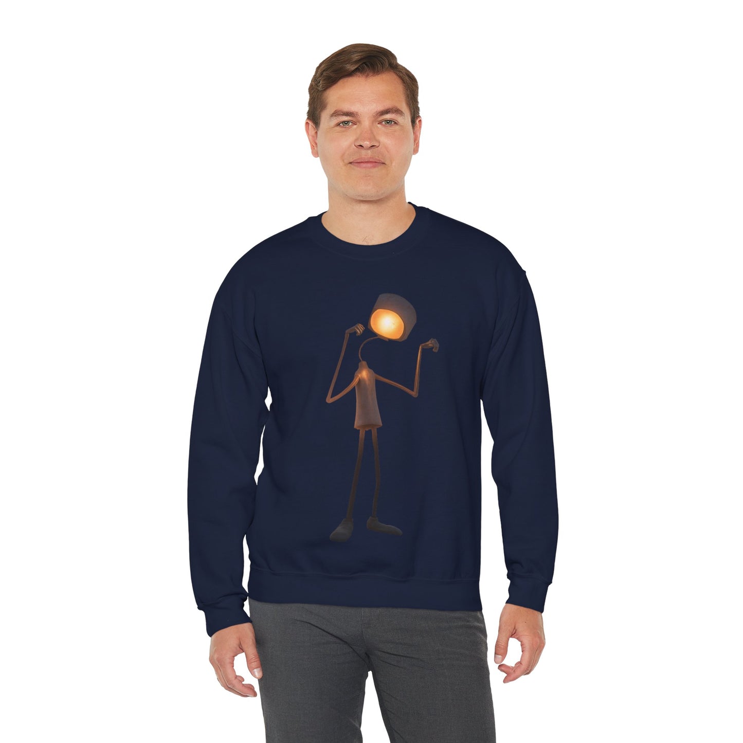 Victory Lamp Crewneck Sweatshirt - Unisex Heavy Blend™ Crewneck Sweatshirt