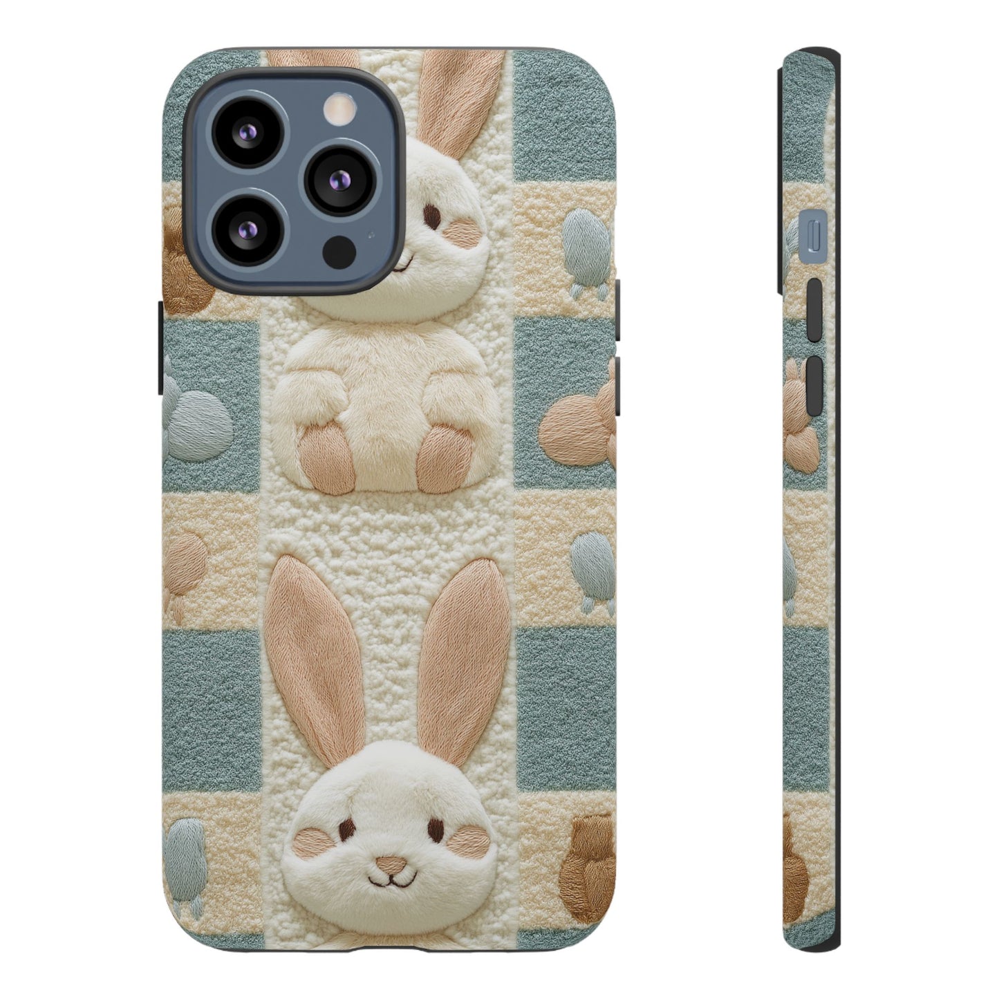 Adorable Rabbits Phone Case – Cute & Durable Protection - iPhone, Samsung, and Google case
