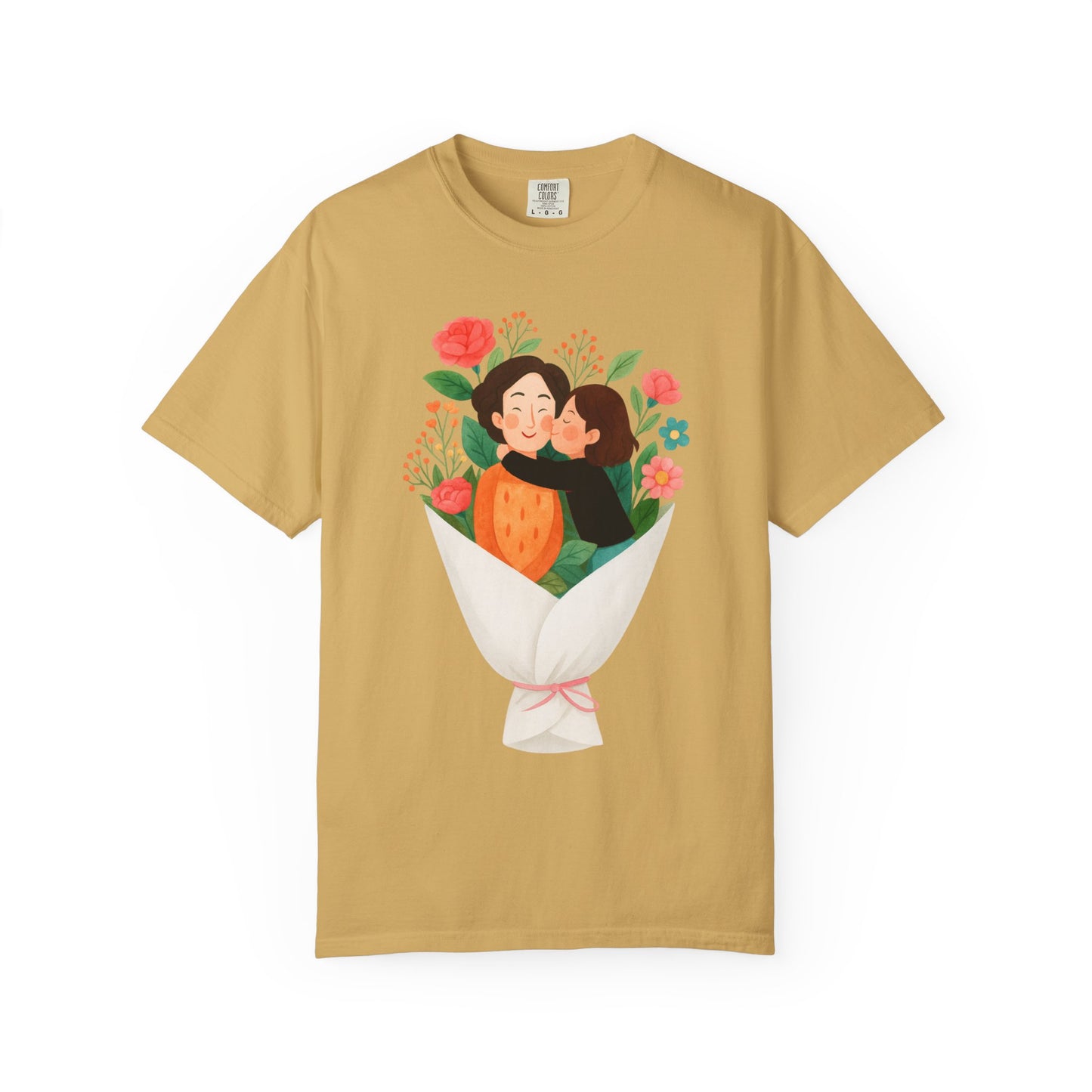 Floral Design T-Shirt - Perfect for Gift Giving and Everyday Wear - Mother's Day Gift - Birthday Gift
