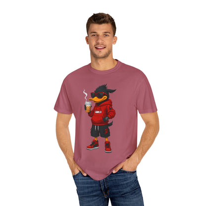 Cool Cartoon Duck Men's T-Shirt, Casual Graphic Tee, Fun Summer Shirt, Gift, Streetwear Style, Perfect for Parties