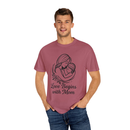 Love Begins with Mom - Gift for Mother's Day