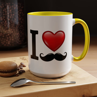 I Love Dad Accent Coffee Mug - Perfect Gift for Men - Father's Day Gift
