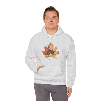 Raccoon Design Hoodie - Unisex Heavy Blend™ Hooded Sweatshirt