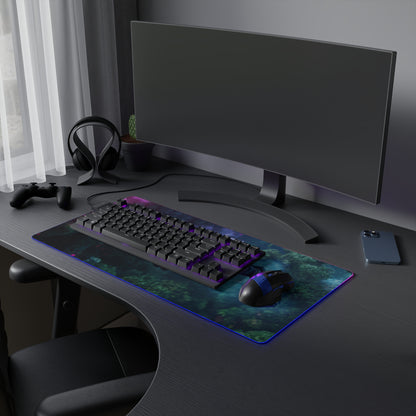 Astronaut LED Gaming Mouse Pad
