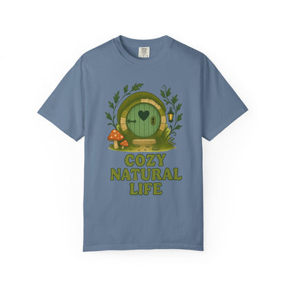 Cozy Natural Life T-Shirt, Eco-Friendly Tee, Nature Lover Shirt, Unique Gift for Adventurers, Casual Wear for All Seasons