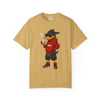 Cool Cartoon Duck Men's T-Shirt, Casual Graphic Tee, Fun Summer Shirt, Gift, Streetwear Style, Perfect for Parties