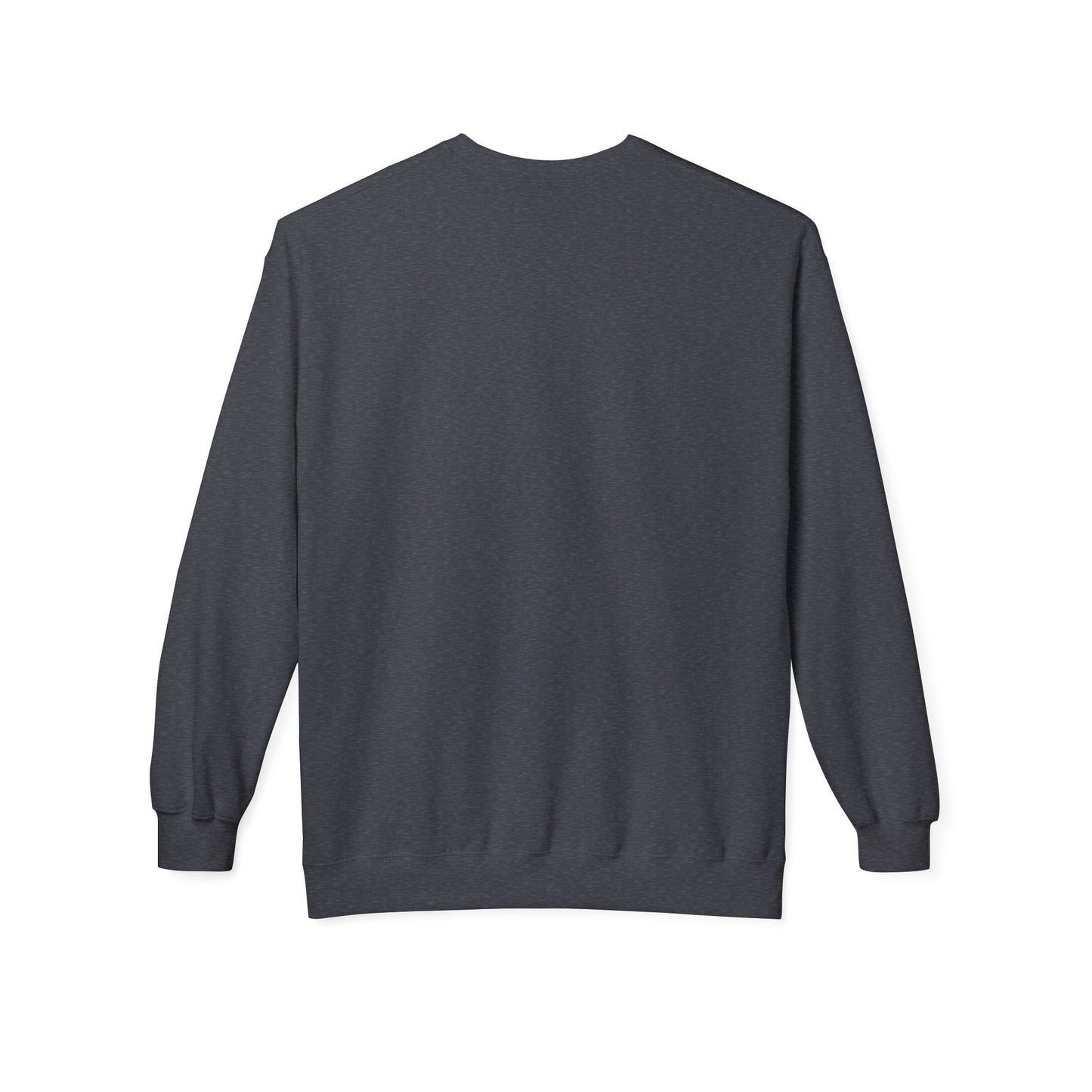 Unisex Midweight Soft style Fleece Crewneck Sweatshirt - Majestic Lion Design Sweatshirt