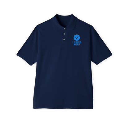 Statement Men's Polo - Casual Style, Everyday Wear, Gift for Him, Weekend Outings, Father's Day Gift