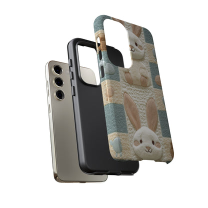 Adorable Rabbits Phone Case – Cute & Durable Protection - iPhone, Samsung, and Google case