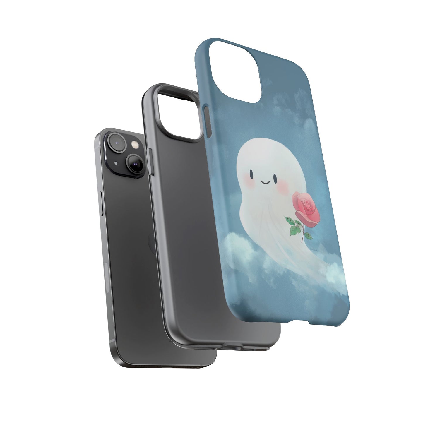 Cute Ghost Phone Case - iPhone, Samsung, and Google case