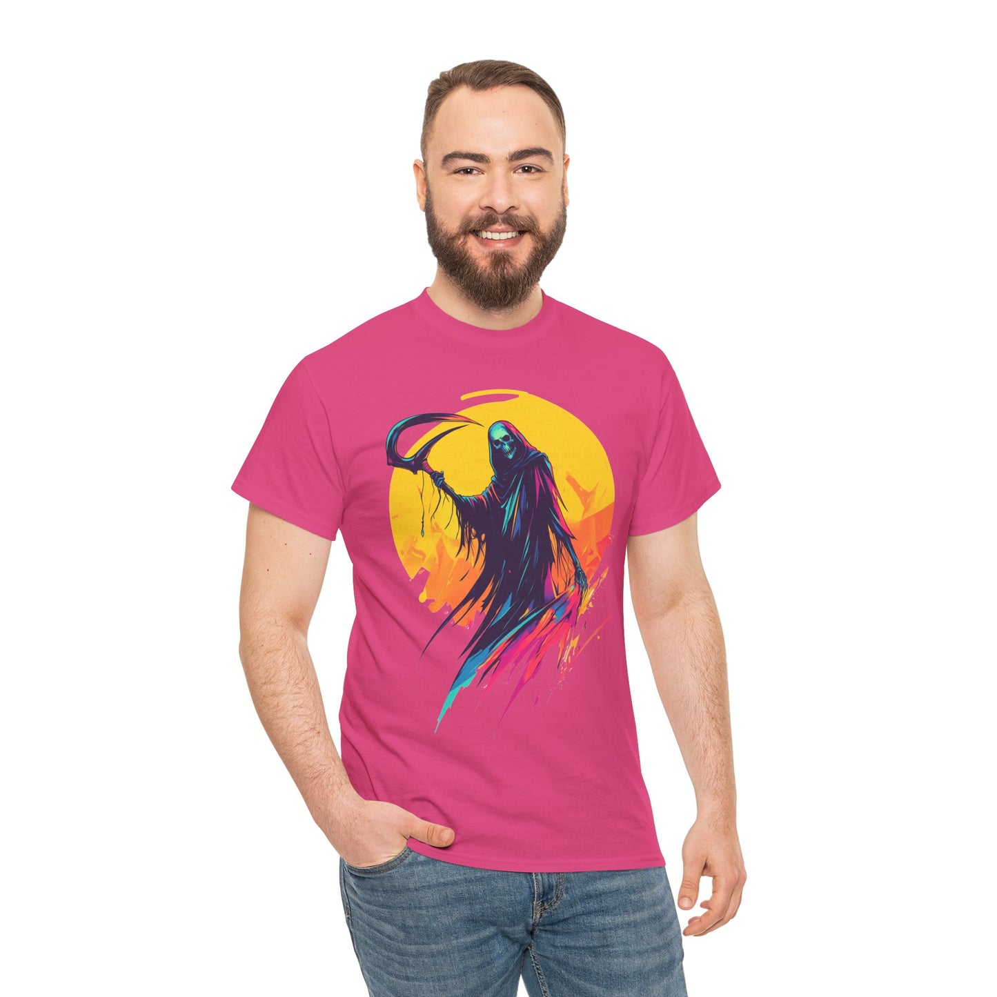 Spooky T-shirt - Unisex Heavy Cotton Tee - Halloween Tee