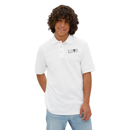Men's Love Polo Shirt - Casual Comfort for Everyday Style