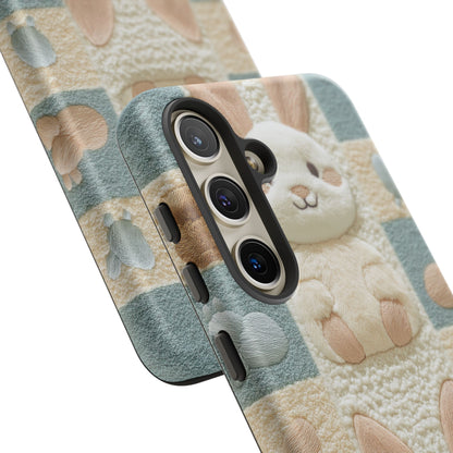 Adorable Rabbits Phone Case – Cute & Durable Protection - iPhone, Samsung, and Google case