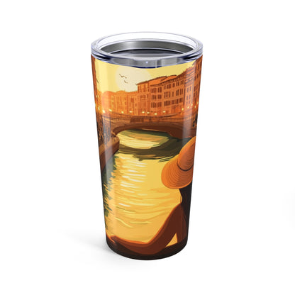 Vibrant Floral Tumbler 20oz - Nature-Inspired Drinkware for Daily Use